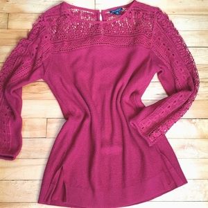 ☘️Lucky Brand red top NWT